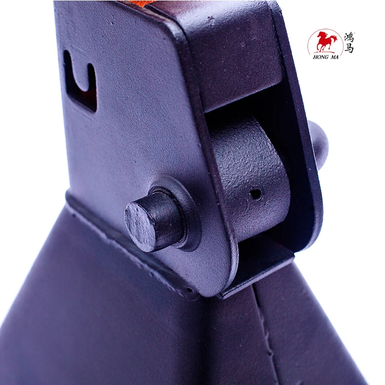 Safety bracket for easy carrying and use of three-ton