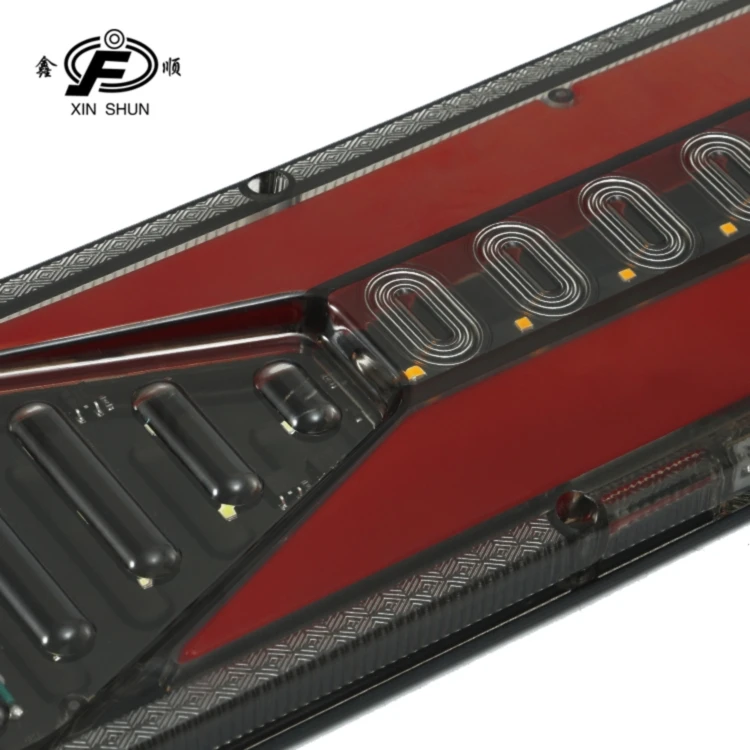 
New custom vehicle accessories led tail light taillight lamp for truck trailer dump truck 