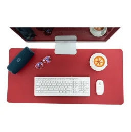 Innovative Design Wholesale Customized Printable Mouse Pad Desk PU Leather