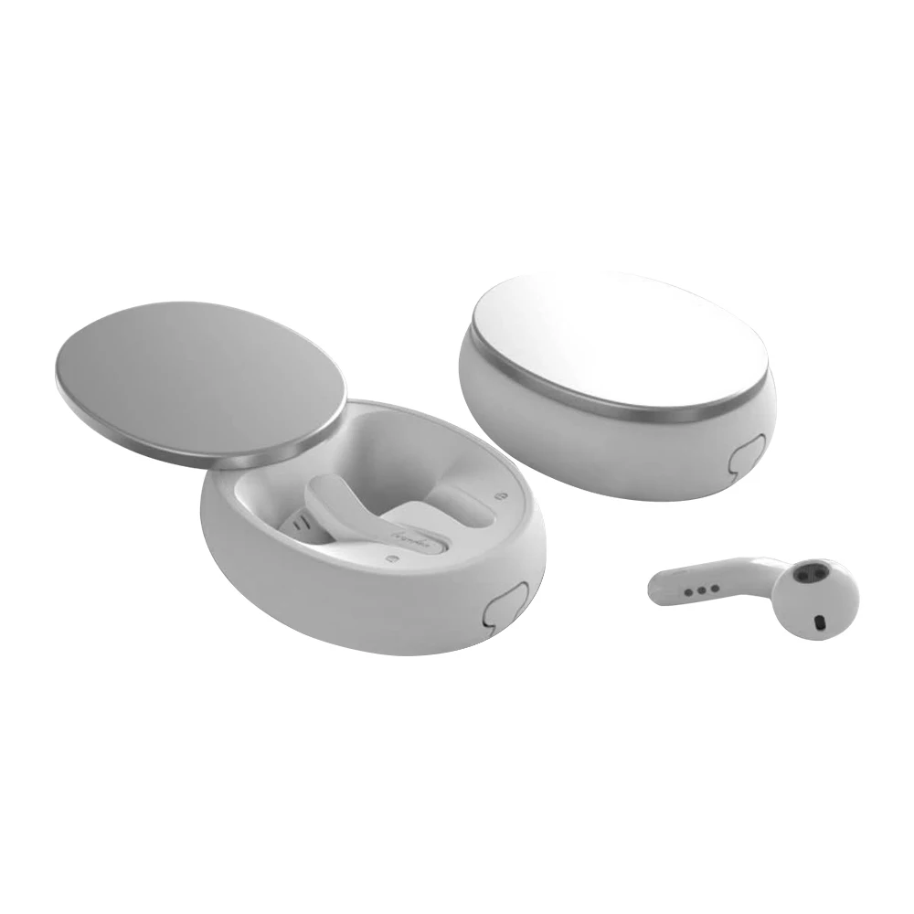 2021 New rotating headphone PAU 1623 chipset touch sensor tws earphone BTW27 speaker size 14mm earbuds silicone case earphones