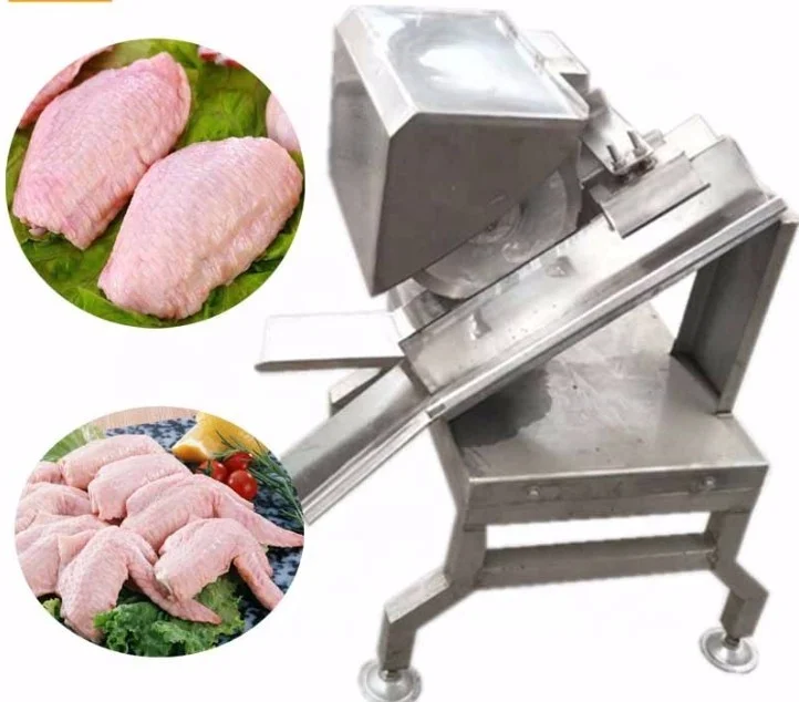 stainless steel chicken wing cutting machine video meat dicer machine