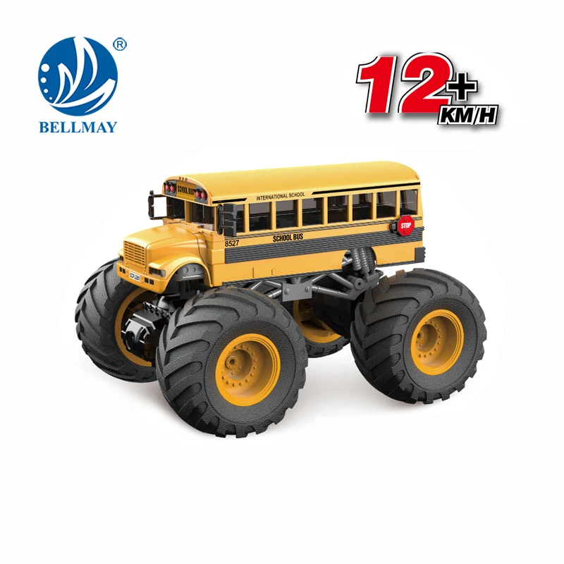 Bemay Toy 1:18 Remote Control Racing Truck with Light And Sound, Big Size Wheel RC Vehicle for Kids
