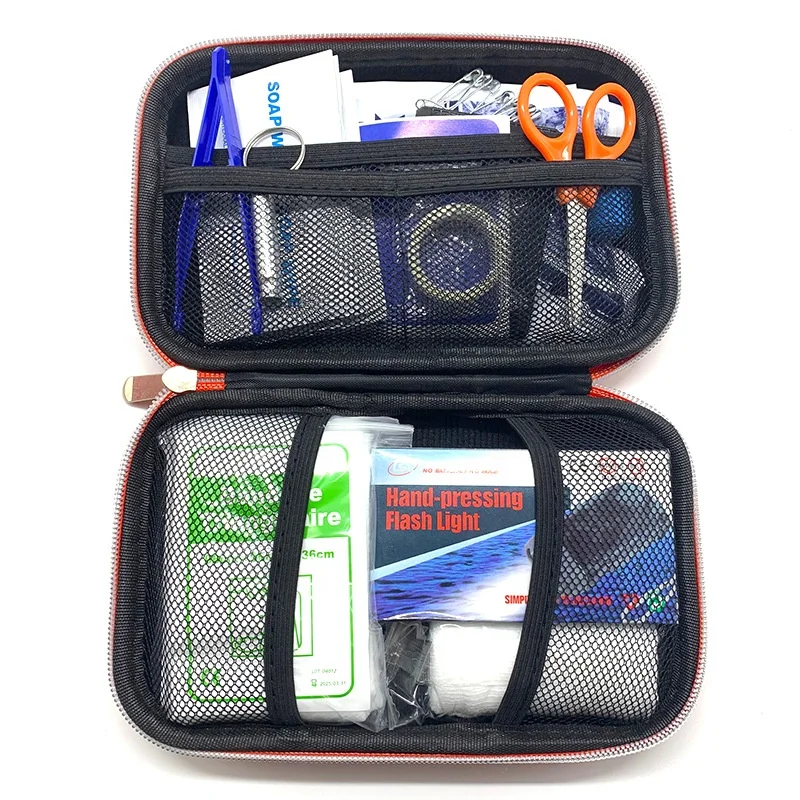 All-Purpose Portable Compact First Aid Kit for Minor Cuts Scrapes Sprains Ideal for Home Car Travel Camping and Outdoor