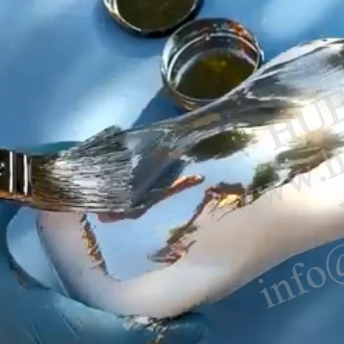 Mirror chrome paint easy coating brush chrome paint D