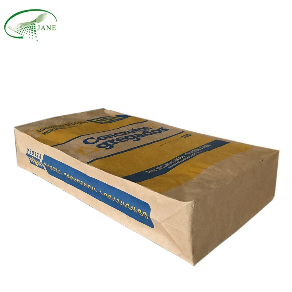 2020 hot style brown 50kg packaging cement kraft paper bag