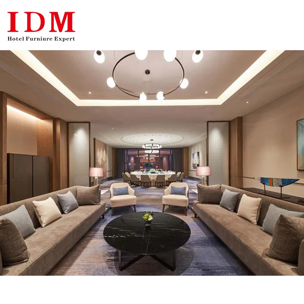 VIP Restaurant And Lounge Hotel Private Room Dining Furniture Set