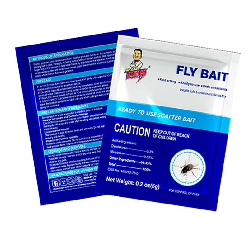 Mr.Zhao 5g Fly Baits Pest Control Chemistry Bait For Indoor Home Designed Fly Killer Bait Manufacturer