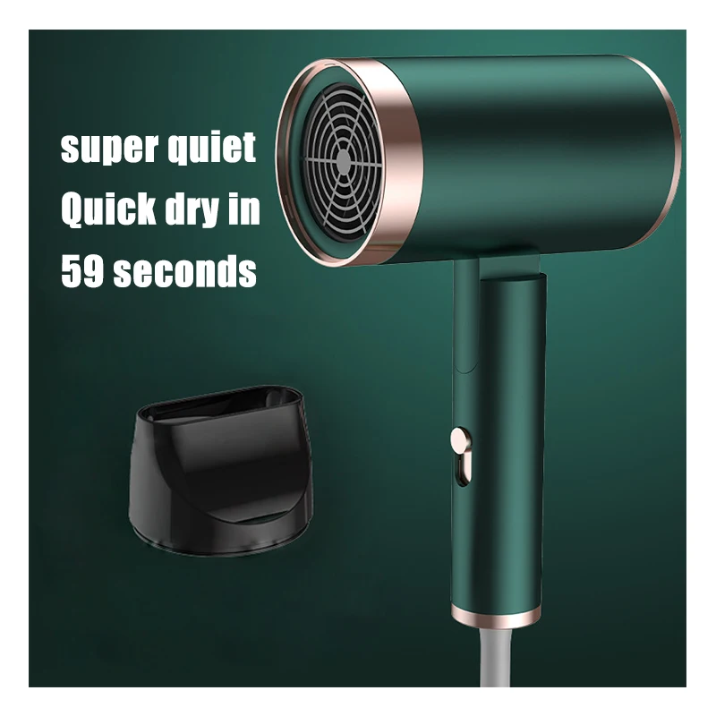 Professional Hair Dryer Motor Low Noise One Step Hair Dryer Travel Mute Ionic Hair Dryer