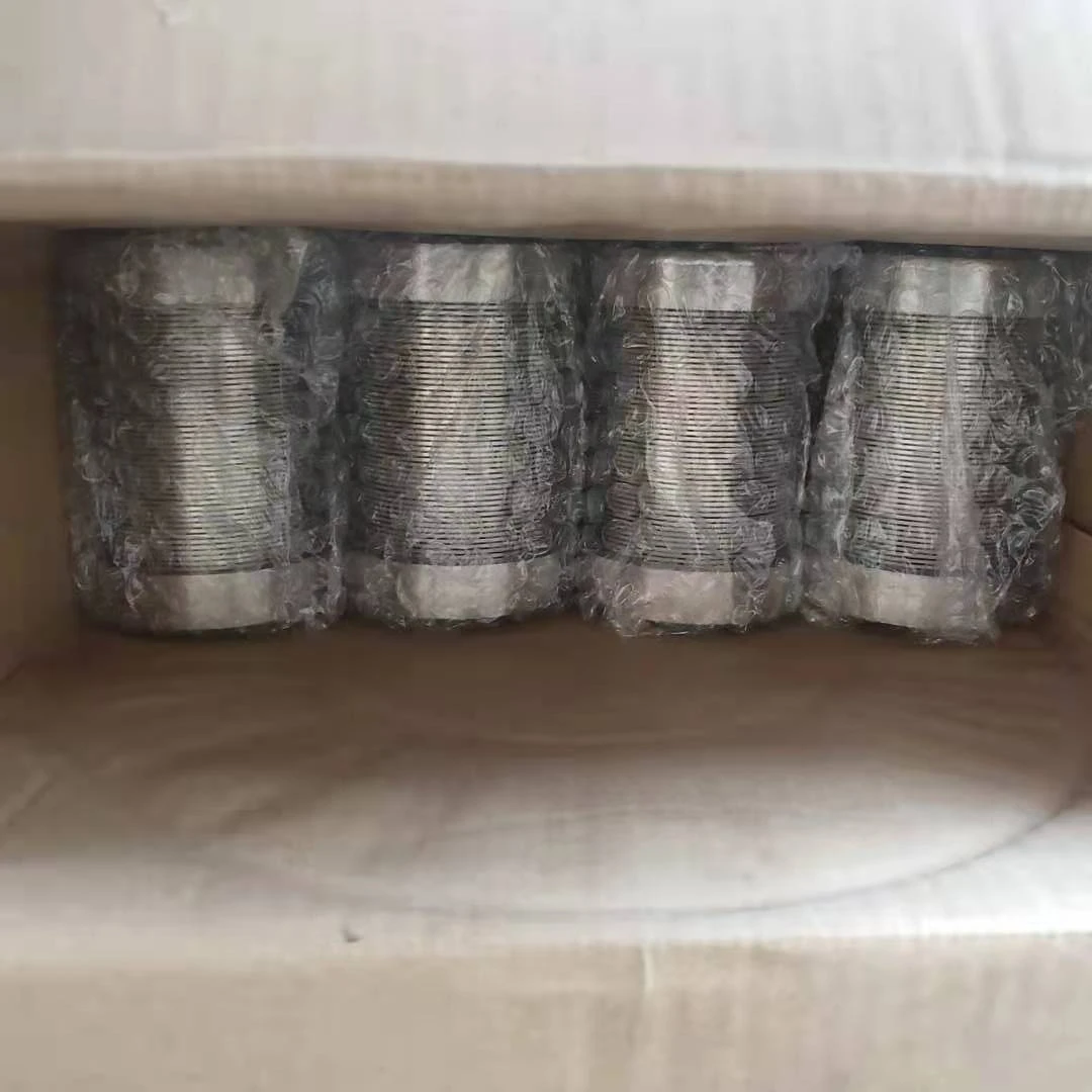 Stainless Steel 304 316 Sieve Cylinder Johnson Welded Wedge Wire Screen Mesh