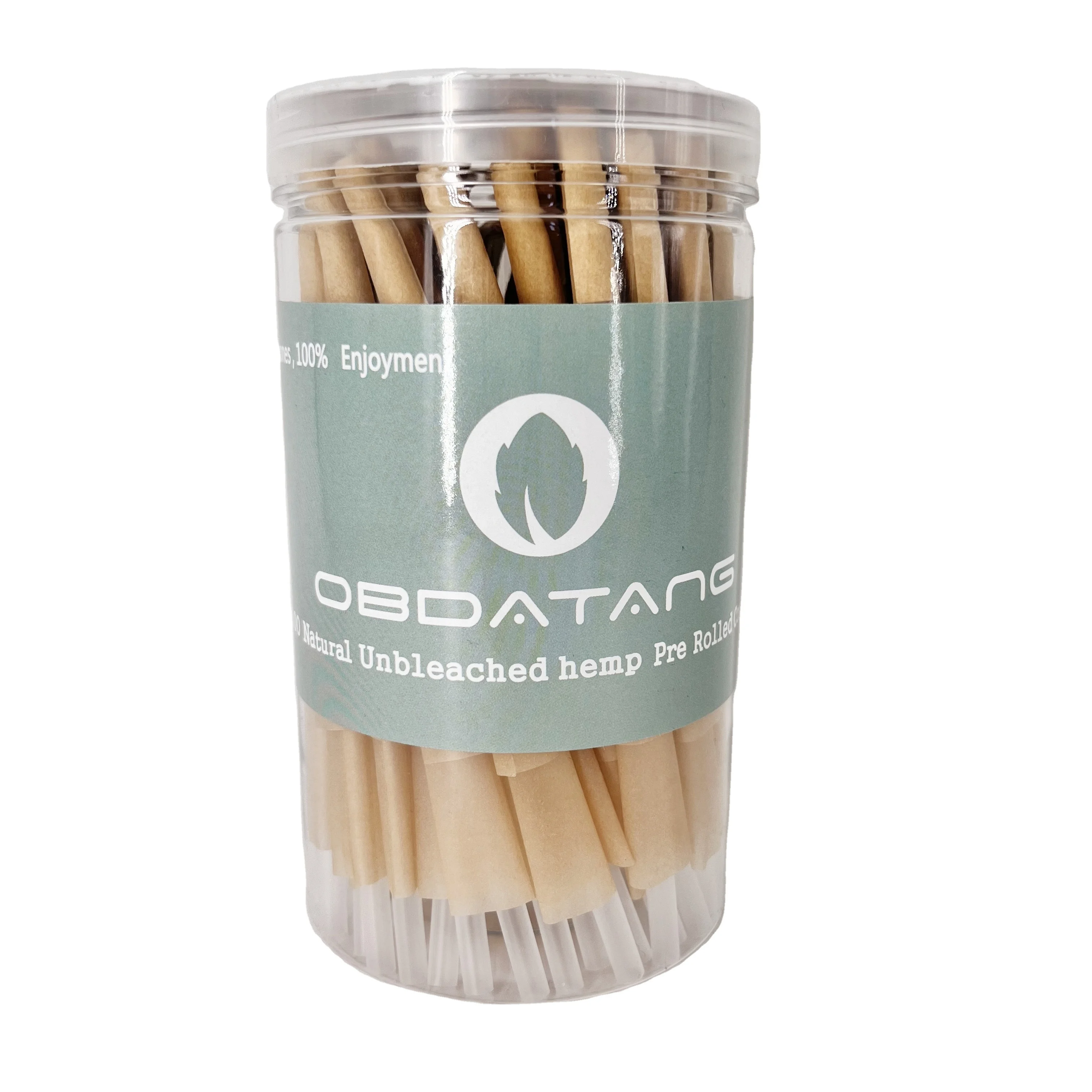 100 Classic King Size Cones 109mm Pre Rolled Cones 26mm Filter Tips Natural Brown Unbleached Unrefined Rolling Papers Bulk Pack