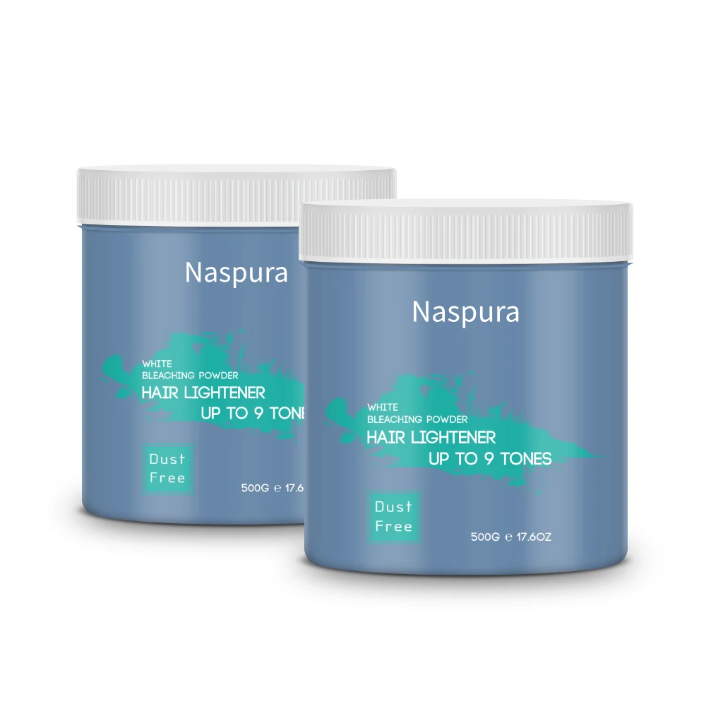 Customized Logo Dust Free Non-Irritation No Damage Hair Lightening Powder Bleaching Powder For Hair Dye