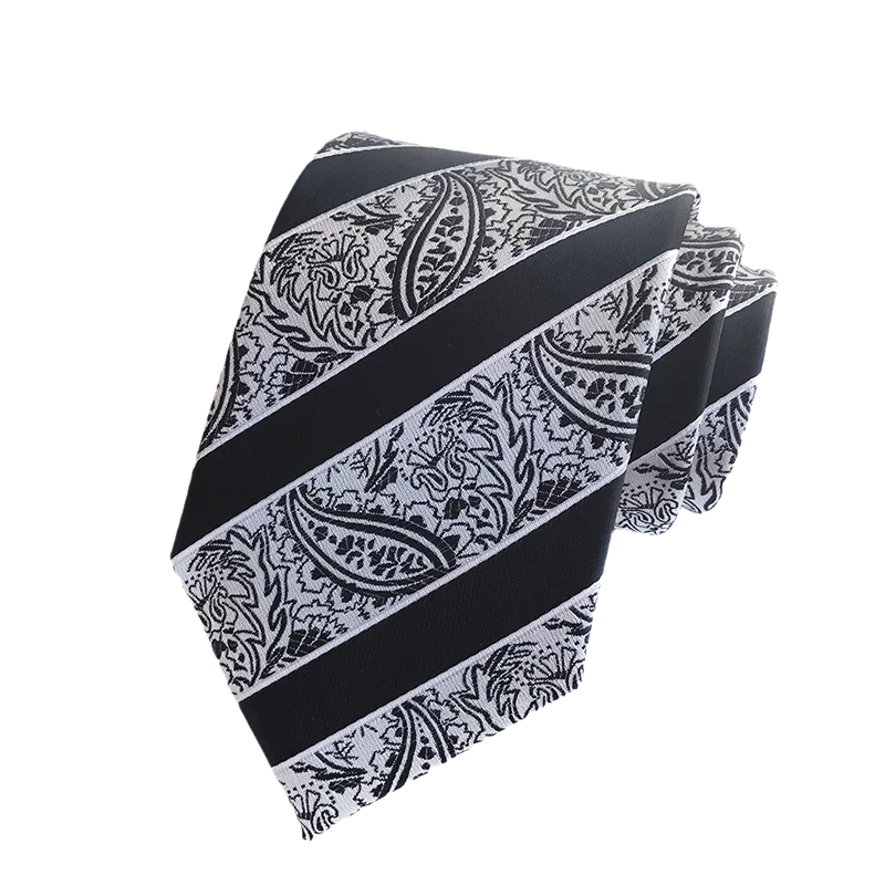 Fashion Navy Pink Royal Blue Paisley Plaid Stripe Design Novelty Ties