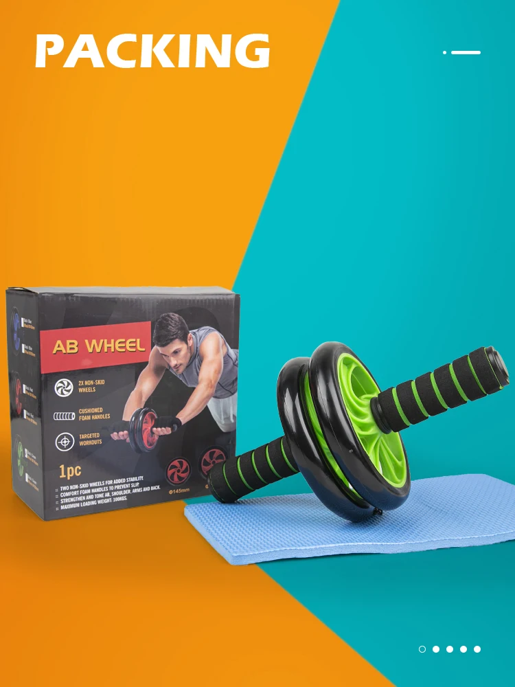 Keep Fit Wheels Abdominal Wheel ABS Roller Training Abdominal Fitness AB Wheel For Exercise Fitness Equipment