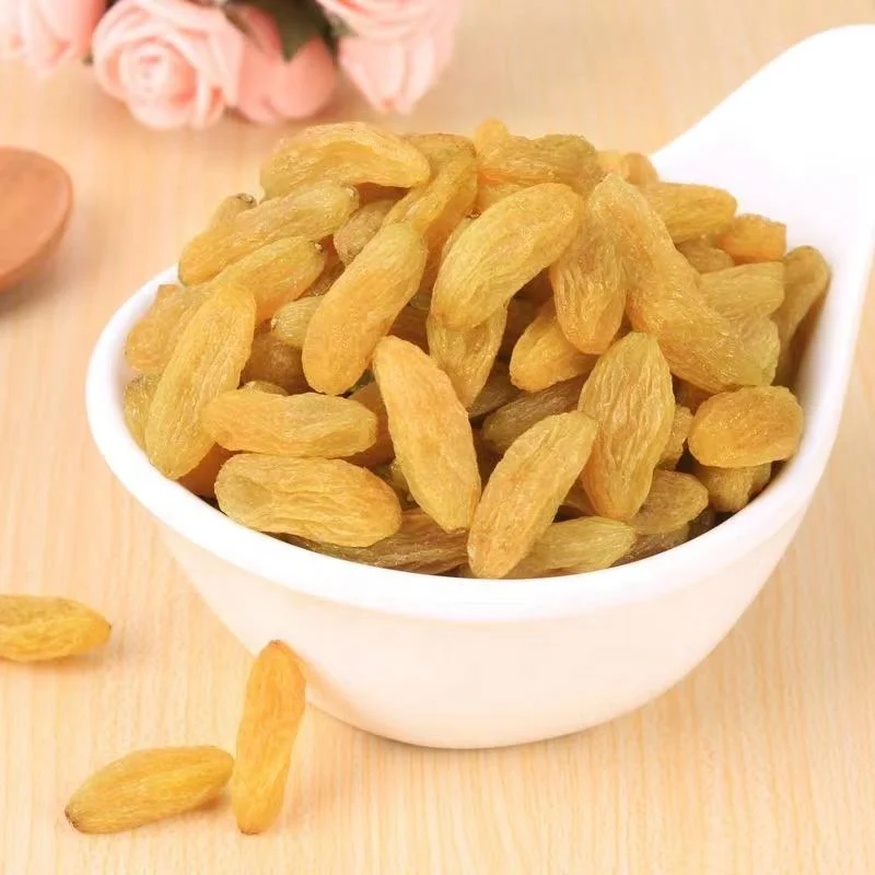 Wholesale seedless grape preserves casual snacks Pure 95% Green Raisin Origin International Popular Size Full