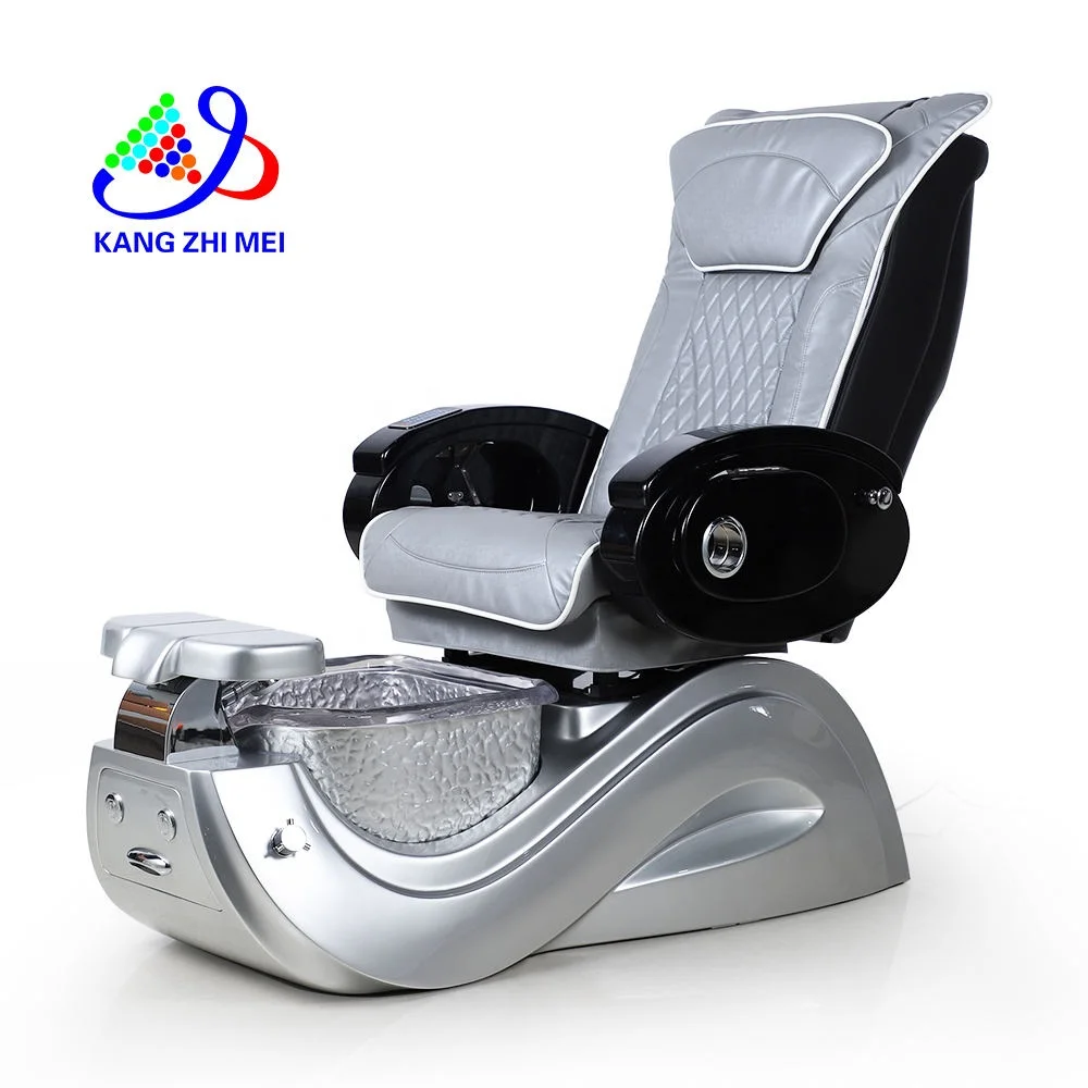 Kangmei Beauty Nail Salon Furniture Pipeless Whirlpool Jet European Human Touch Massage Foot Spa Manicure Pedicure Chair