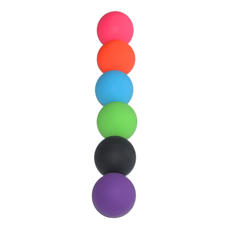 Safe and odorless Silicone therapy massage balls manual two massage balls