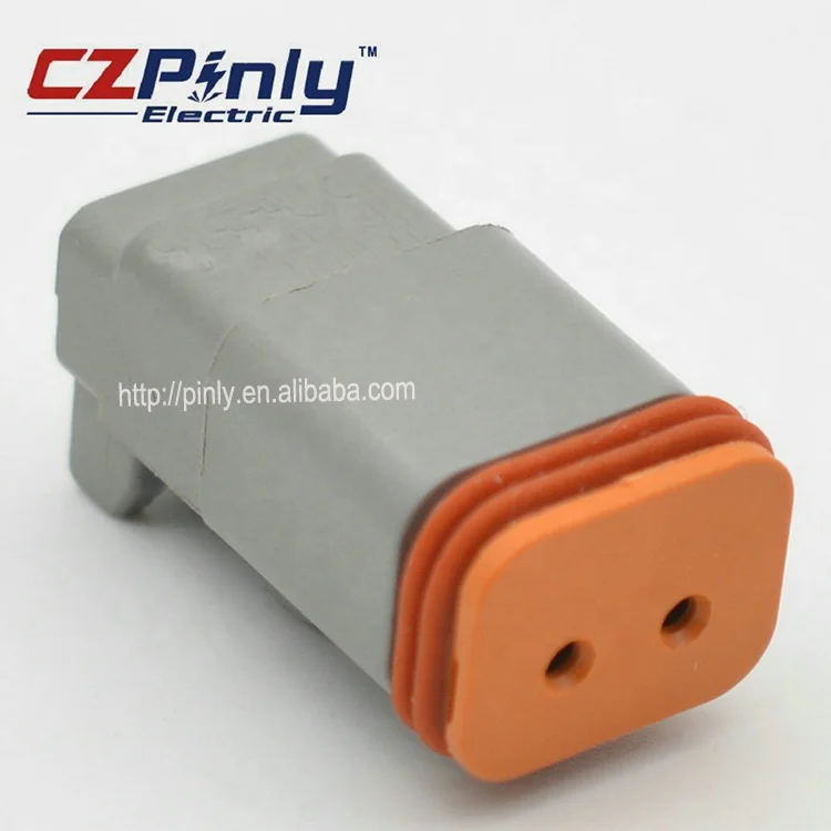 2 Pin Female Waterproof Auto Connector AT06-2S DT06-2S