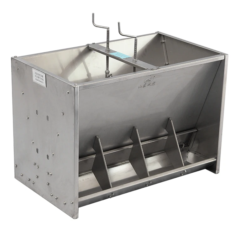 Top quality veterinary stainless steel pig feeders for piglet stainless steel feeder