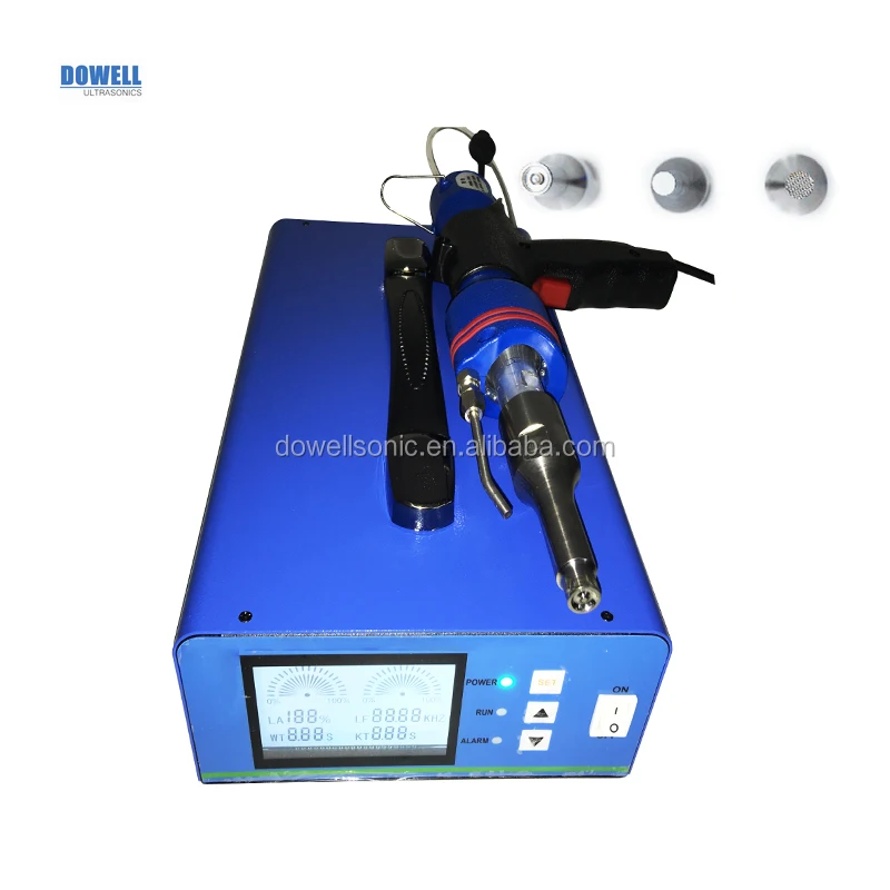 DW-WD28-600N 28K600W ultrasonic plastic welders for egg conveyor belt and manure belt