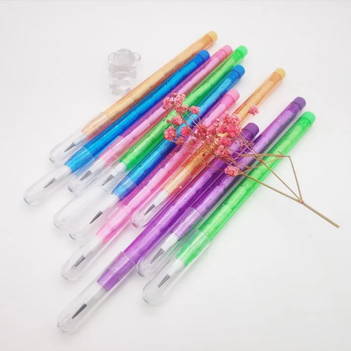 Bullet Pencil  9 Pcs Insect Push Pencil