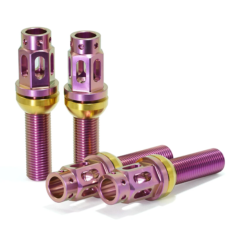 Land Rover exclusive modification cool Ti6Al4v 5-grade titanium wheel bolt lug bolt