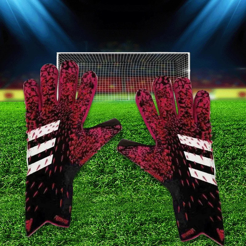 High Quality  Sports goalkeeper gloves professional Youth Goal Keeper Football Gloves Football Super Sticky Gloves