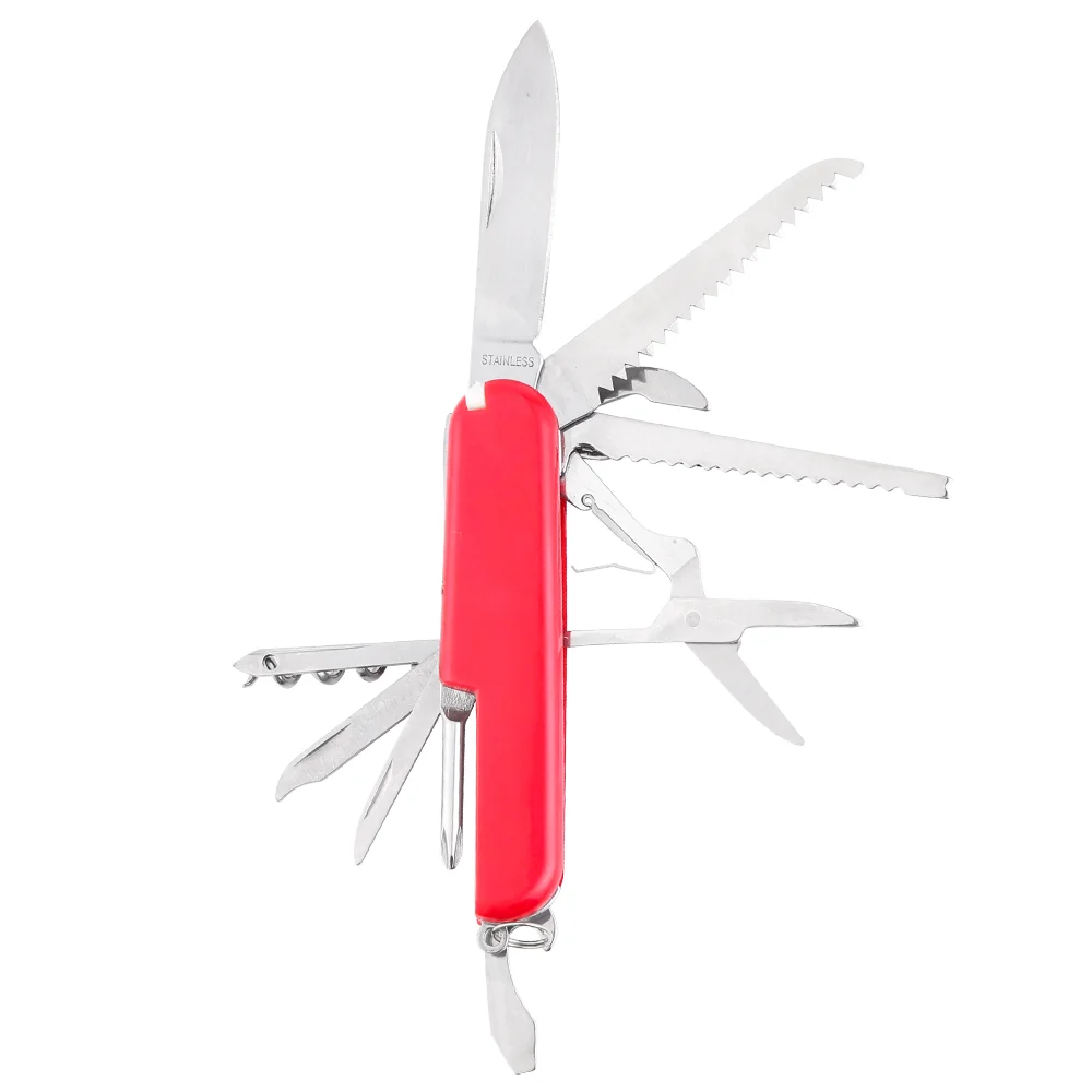 11 in 1 Multi-Purpose Stainless Steel Folding Pocket Tool Camp Swiss Knife Canada
