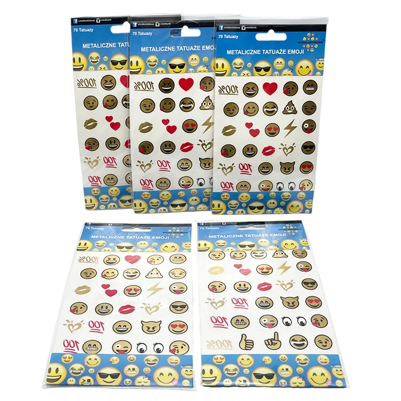 Custom Metaliczne Good Mood  Temporary Tattoo Sticker Other Stickers Product