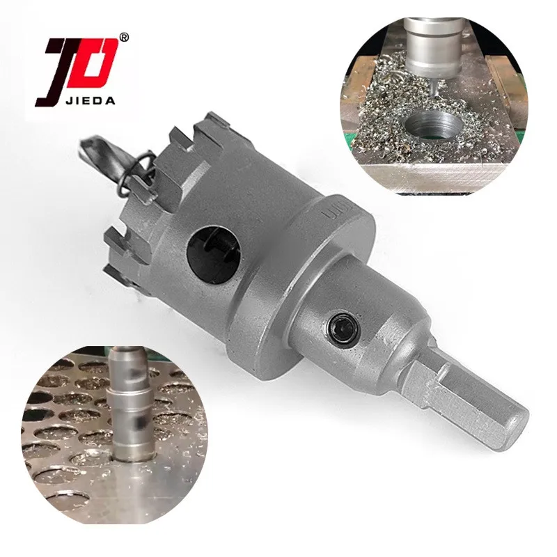 Tct Tungsten Carbide Hole saw Concrete Hole Cutters Saw Hollow Core Drill bit Set for Brick Wall Stainless Metal
