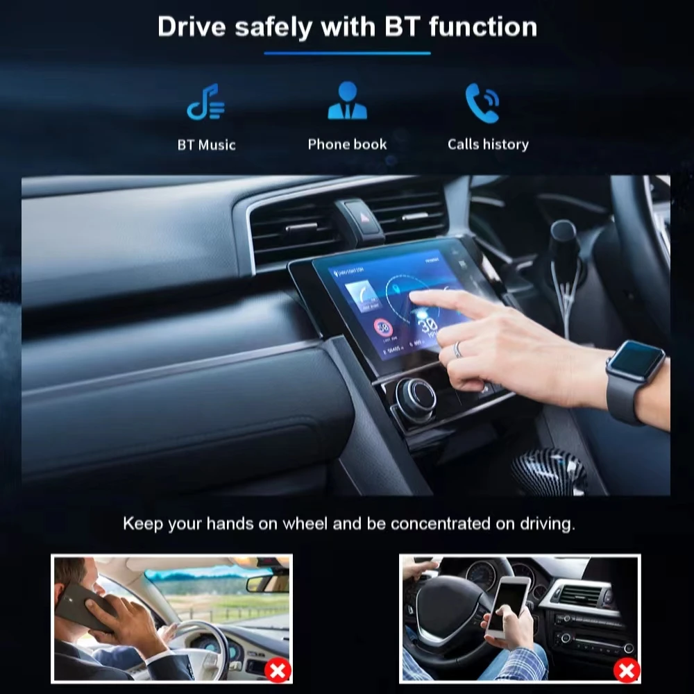 RTS/ s9 9 дюймов 2K QLED 8 + 256G DVR 360 высокопроизводительная автомобильная навигация универсальный автомобильный dvd-плеер для всех моделей