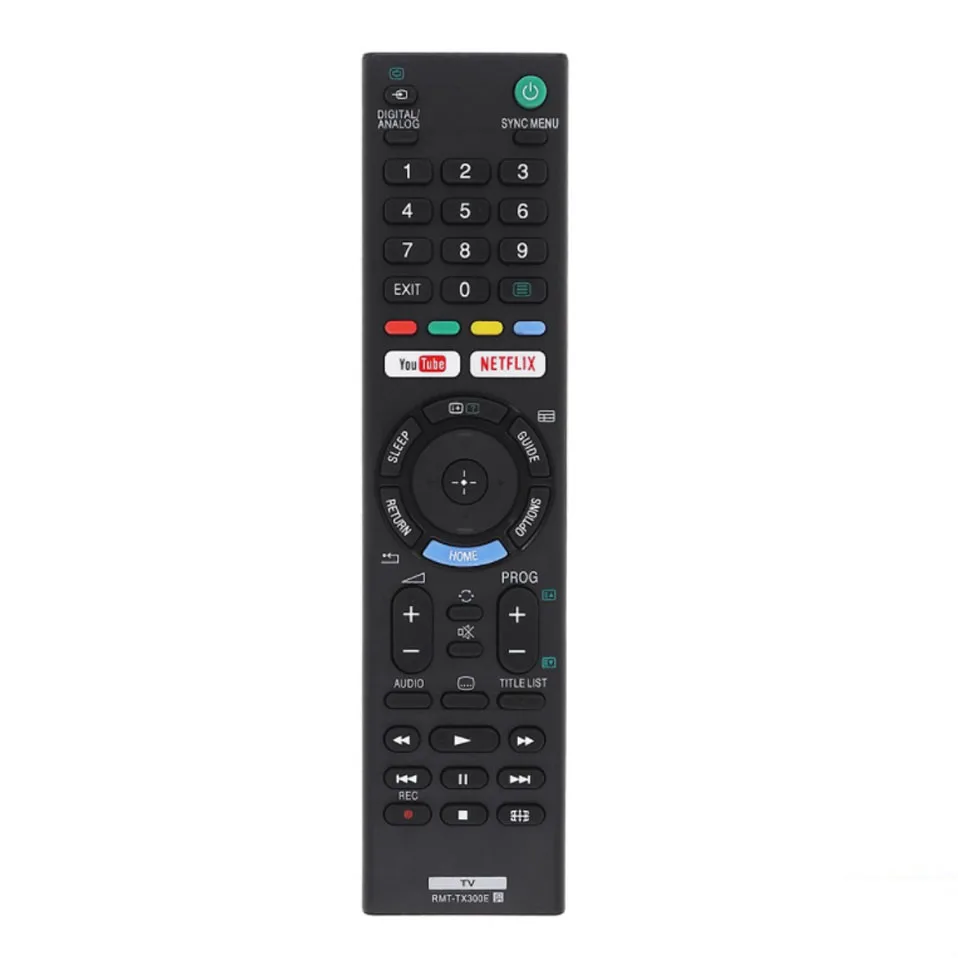 New Remote Control RMT-TX300E Fit for Sony TV KDL-40WE663/ KDL-40WE665/ KDL-43WE754/ KDL-43WE755