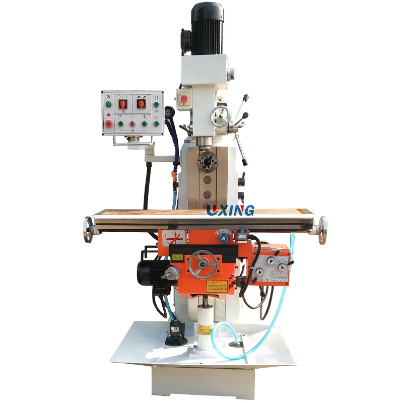 ZX6350A fresadora machine workshop equipment X axis auto feed vertical and horizontal drilling and milling machines