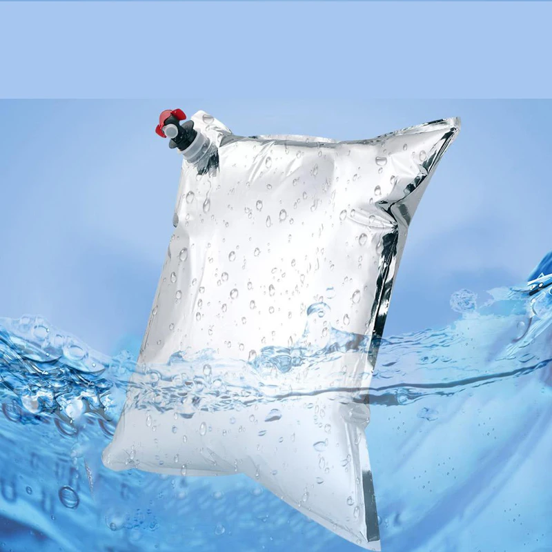Customized Bpa Free Bib Bag In Box Wine Dispenser Aluminum Wine Packaging Bag With Tap/Valve