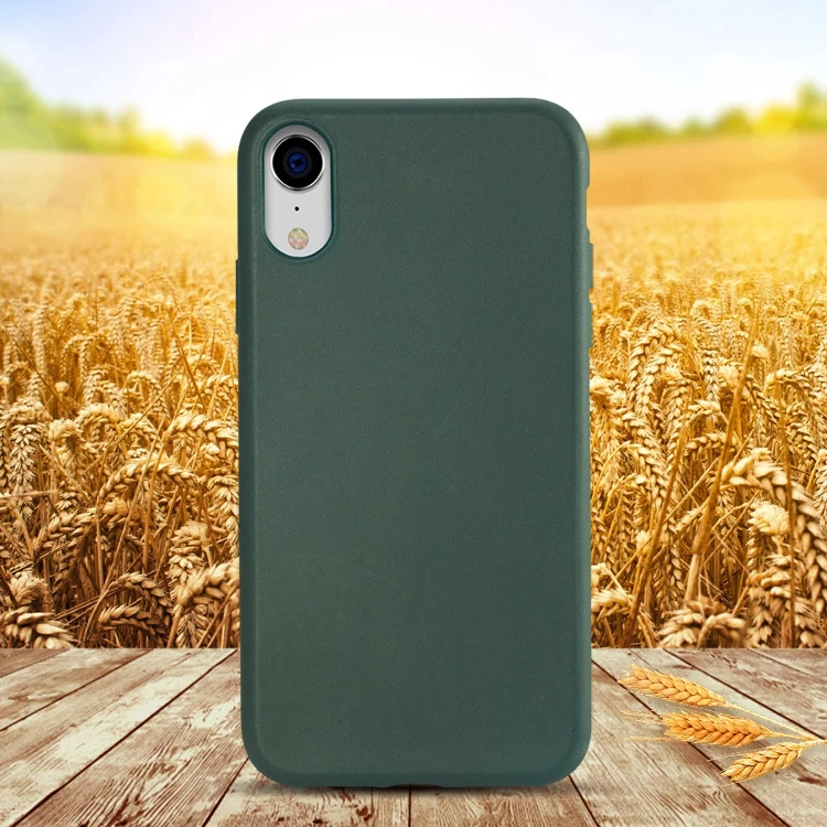 
New Product Eco Bio Degradable Ecofriendly Custom Phone Case Cover Biodegradable For Iphone 12 