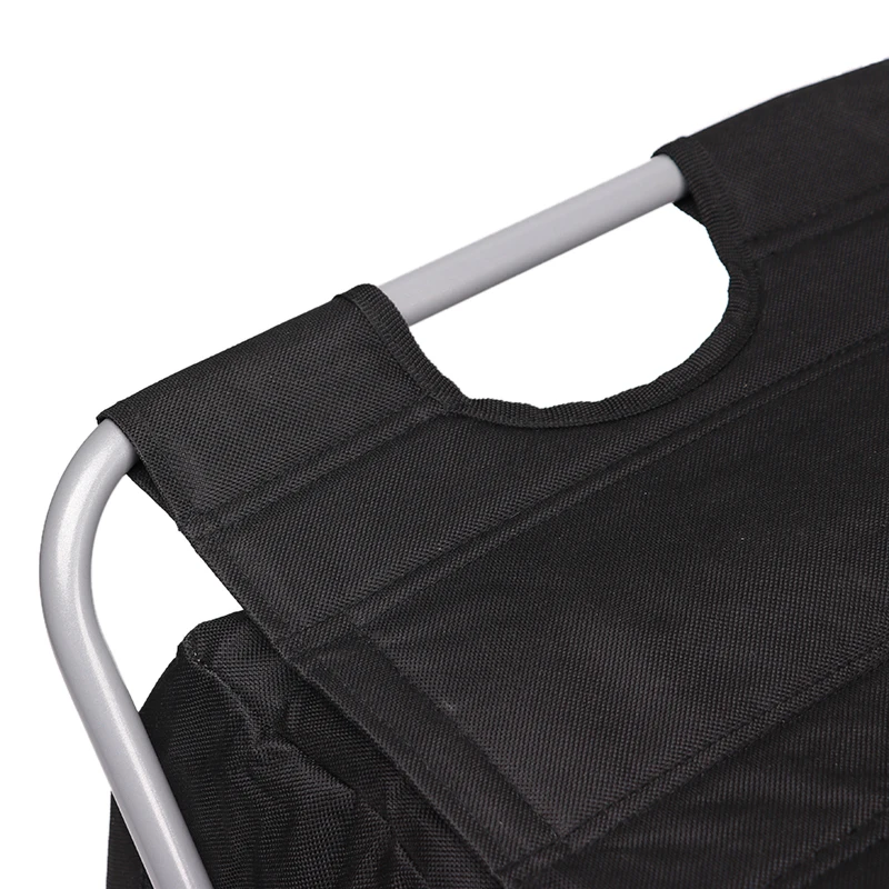 Best Selling Unisex Oxford Cooler Bag Foldable Fishing Chair and Back Pack with String Closure for Food Storage Transportation