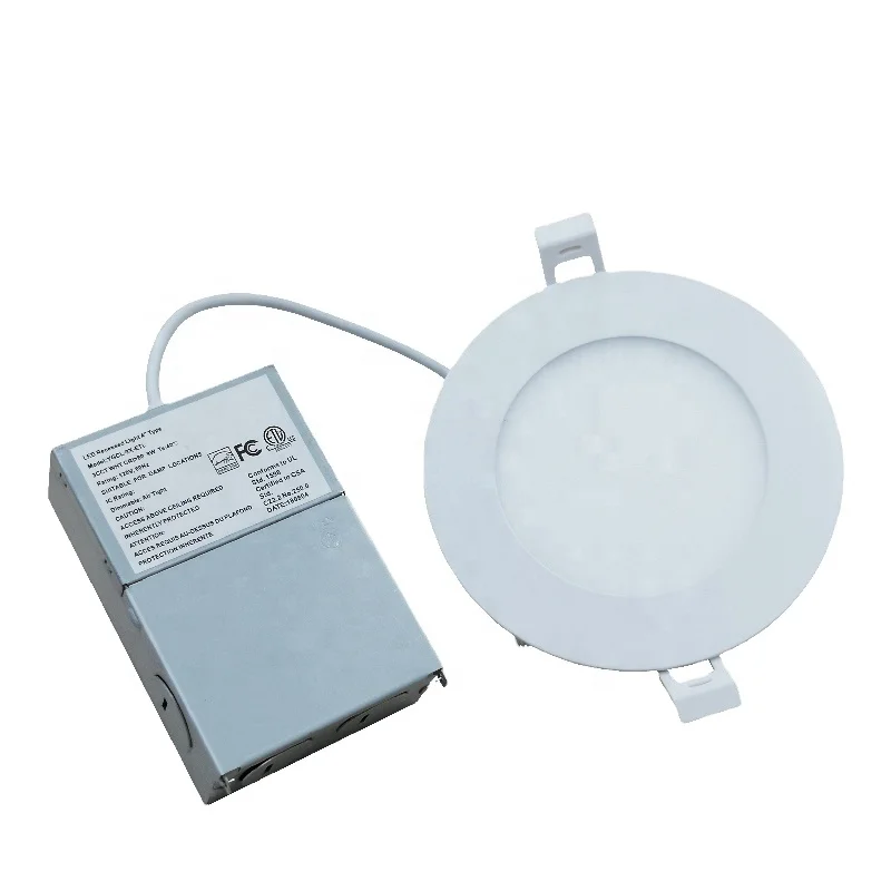 Wholesale price LED Recessed Panel Ceiling Light 810lm 9W Super Thin 4in led slim panel pot lights for bedroom