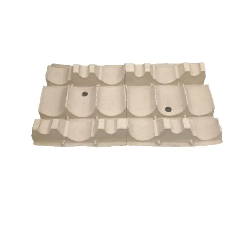 Custom Design Sustainable Eco Friendly Paper Mould Pulp Box Inner Tray Molded Pulp Packaging Cost