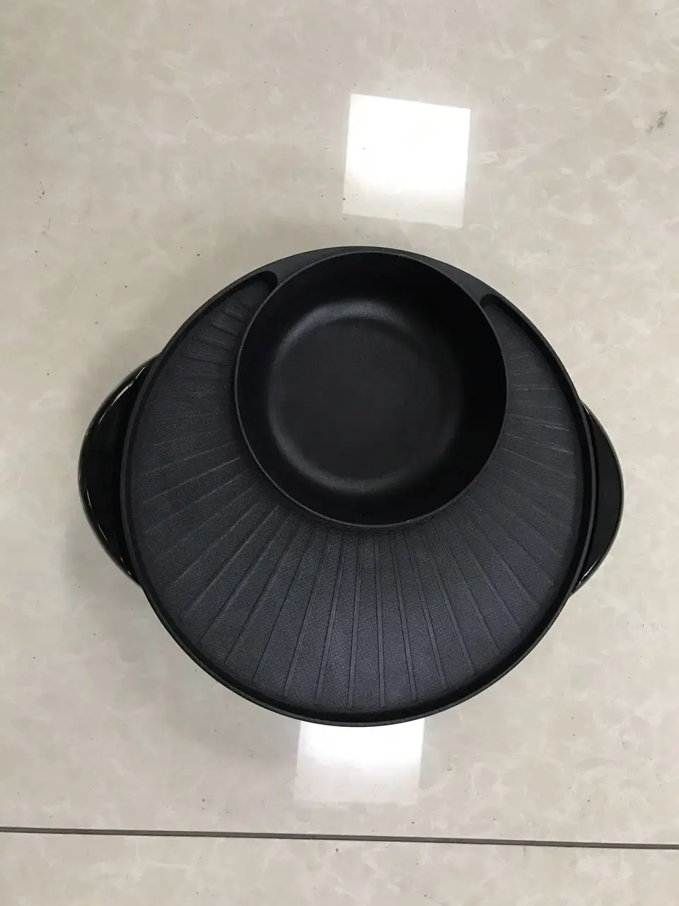 35cm nutril round electric hot pot grill