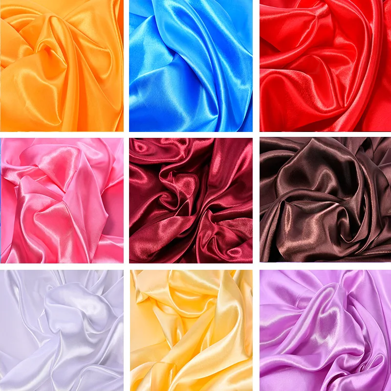 duchess 100% polyester taffeta price printed fabric mikado satin fabric silk for dress elastic stretch fabric 120-210g