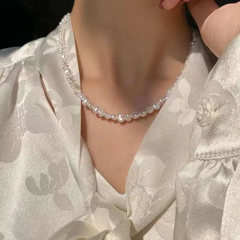 Ожерелье с жемчугом 6-7 мм