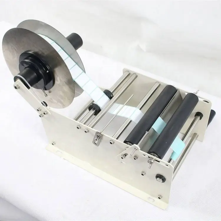 round flat label machine automatic fba labeling machine product labelling machine
