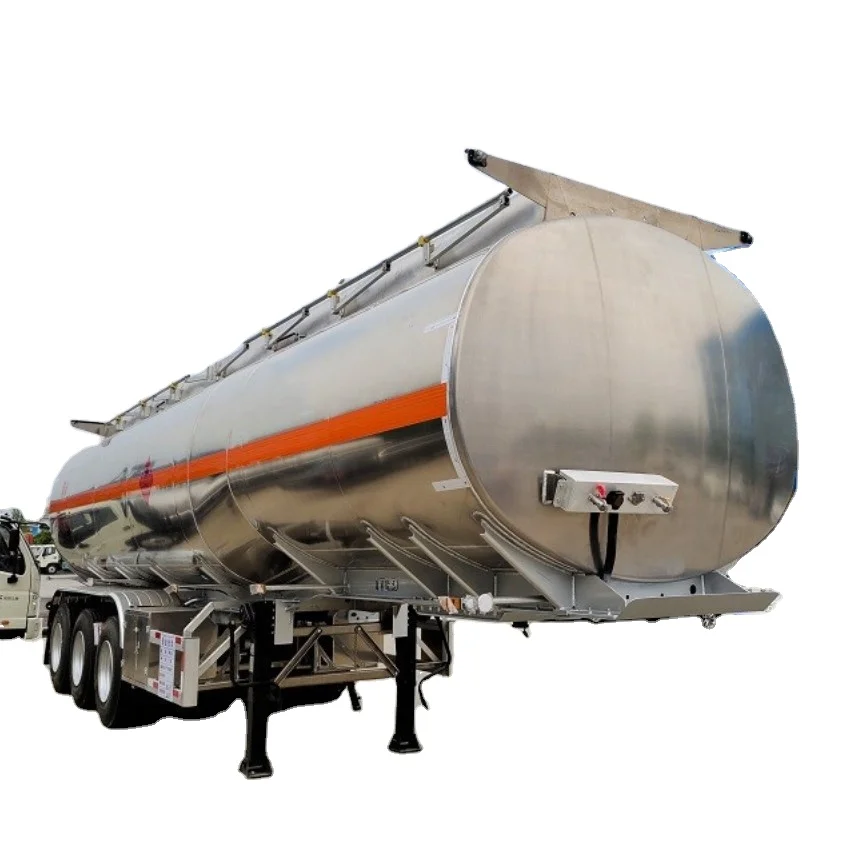 40000 45000 50000 liters oil fuel tanker transportation tank semi trailer