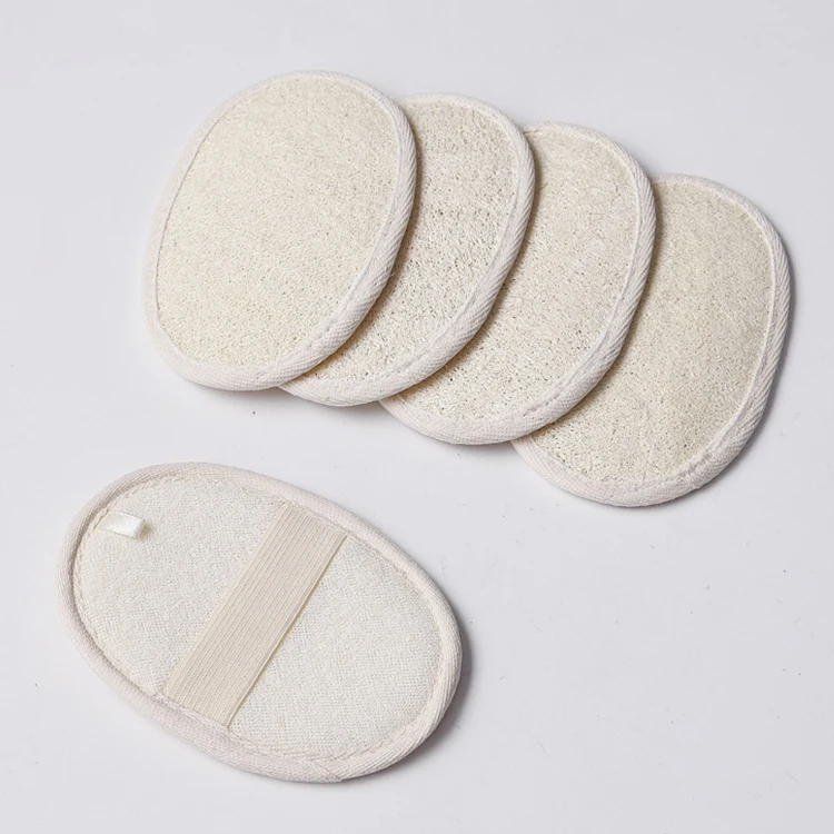 Natural Loofah Sponge Exfoliating Body Scrubber  Eco-Friendly and Biodegradable Shower Luffa Sponge