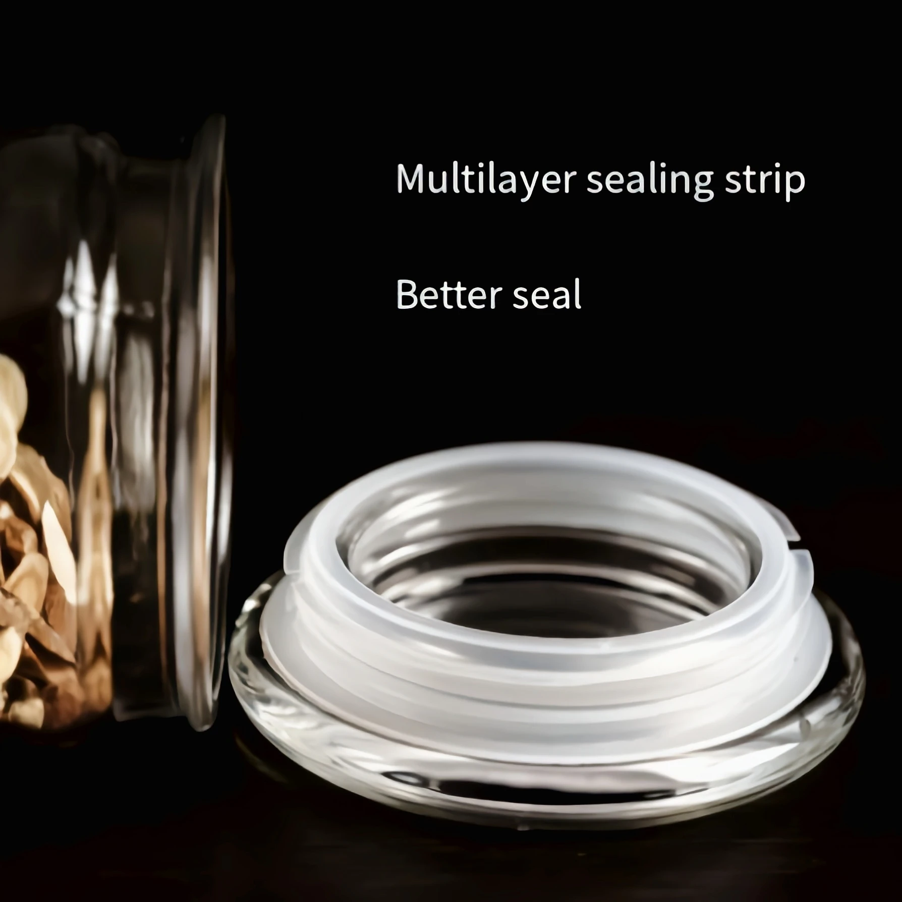 The suitable price of the bottle is set with moisture-proof glass jar, and the home installed grain storage tank is sealed with