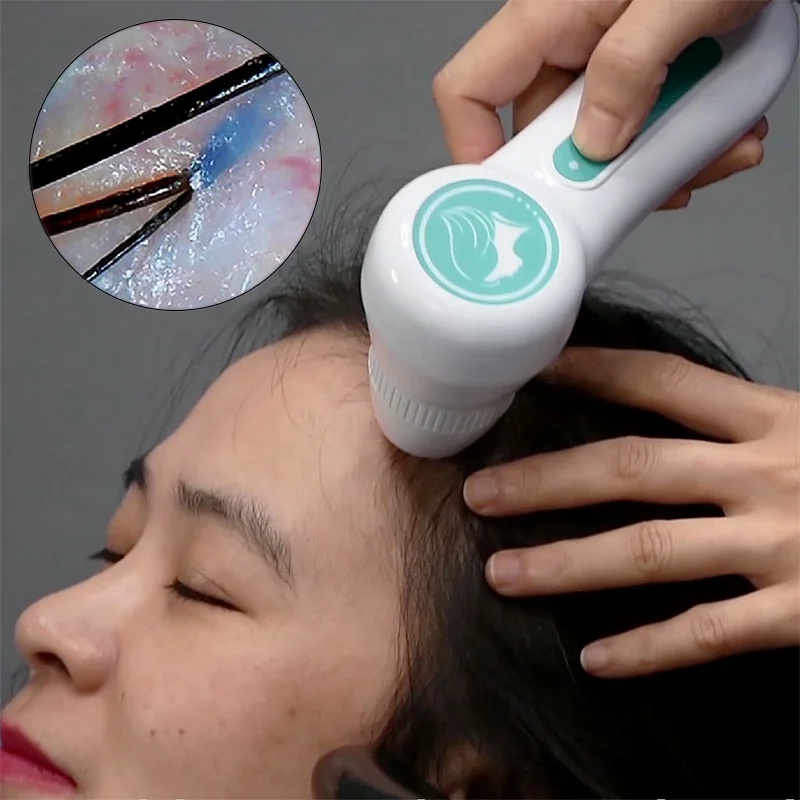5 in 1 High Frequency Hair Scalp Massage Devices for Hair Spa