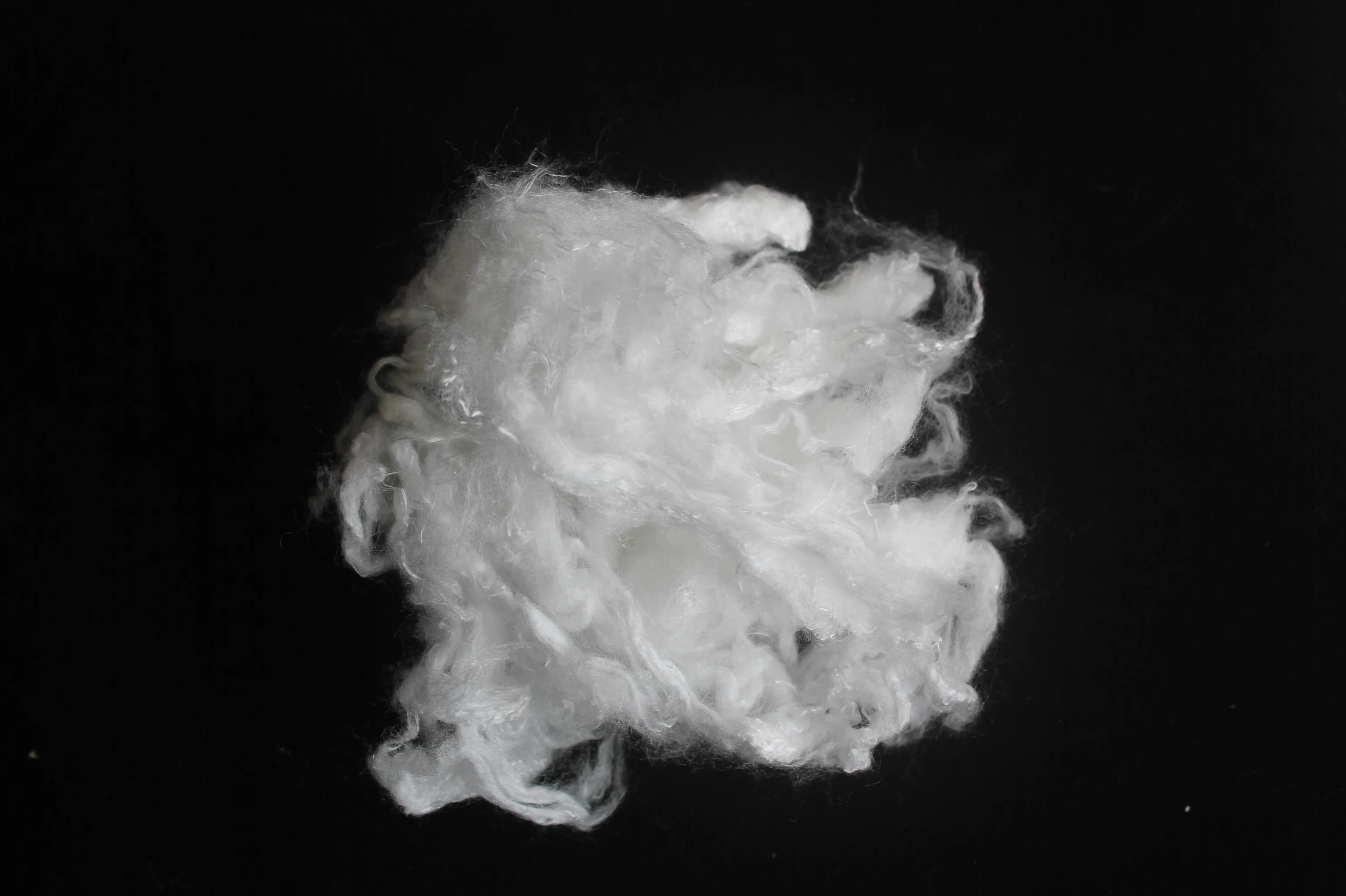 flame retardant non woven 1.2D 1.5D dope dyed viscose staple fiber