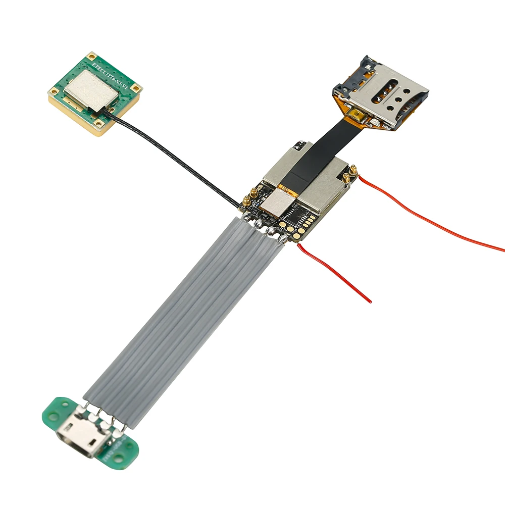  ESIM + ЖК-дисплей совместимый мини PCB GPS трекер ZX310 для разработки GPS-часов/браслета/устройства отслеживания домашних животных