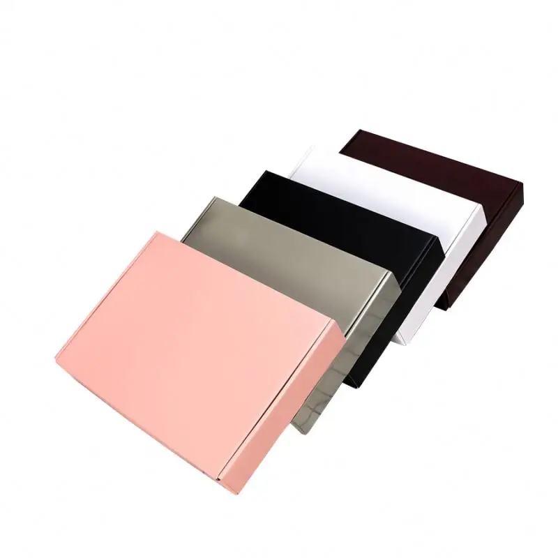 Переработанная круглая упаковочная Подушка ожерелье ювелирные изделия красочные коробки для покупок из гофрированной бумаги самолета