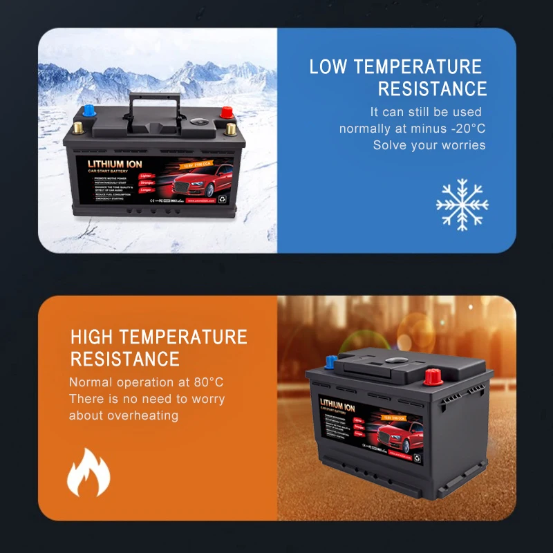 Customized auto parts and accessories Lithium Automotive 12.8V 200Ah Battery LiFePO4 Auto Battery Car Battery