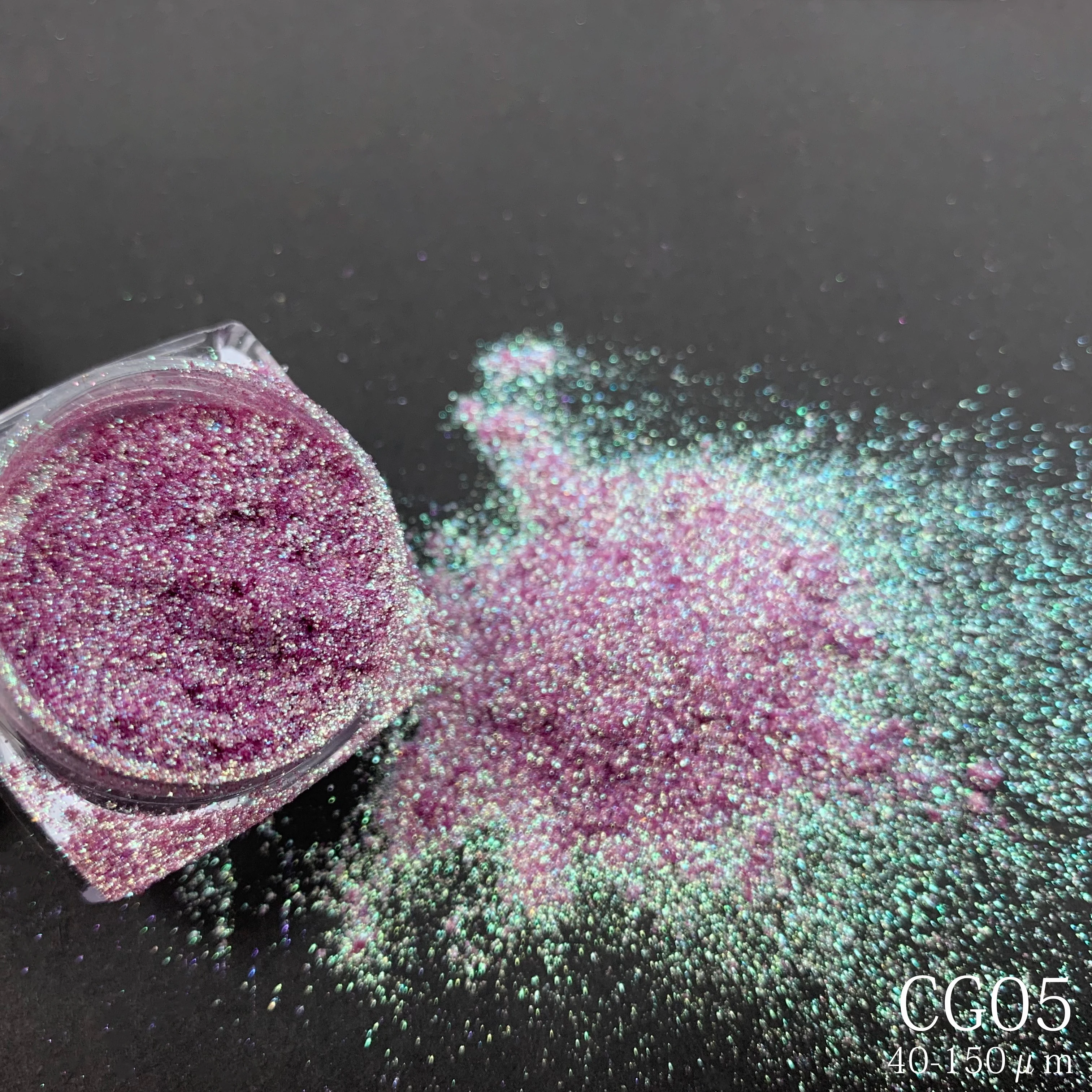 Feishi manufacture fine nail powder mirror nail art chrome pigment for painting car